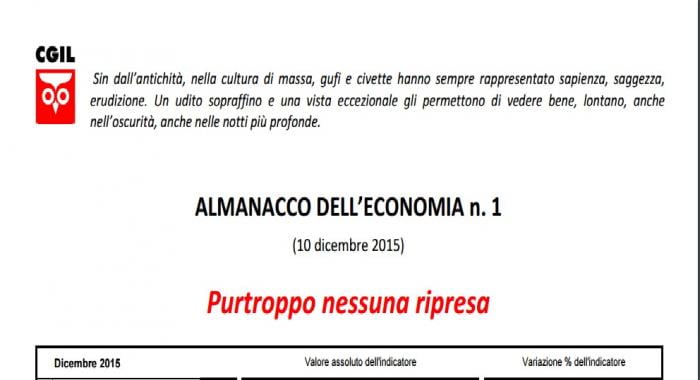 Sanna, l’Almanacco darà maggiore trasparenza all’analisi economica