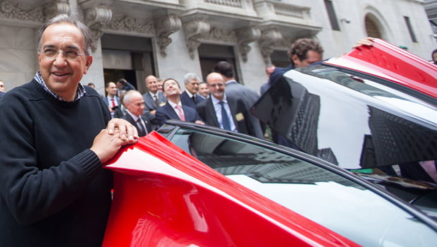 La Ferrari corre in Borsa