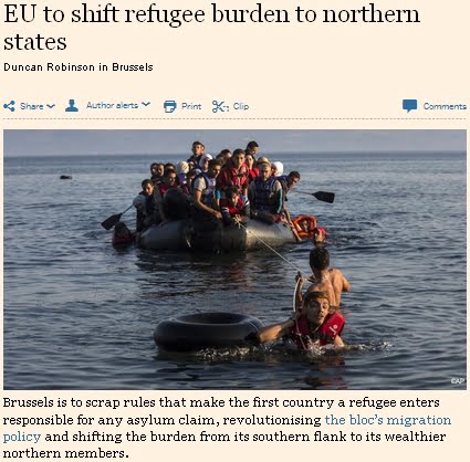 Financial Times: regolamento di Dublino sarà cestinato