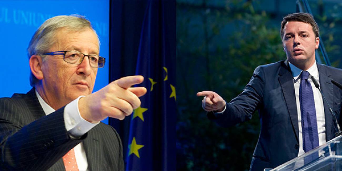 Padoan preso ”in mezzo” nello scontro tra Renzi e Juncker