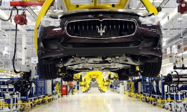 Fca, nuova cassa integrazione alla Maserati di Grugliasco