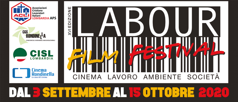Dal 3 settembre torna il Labour Film Festival