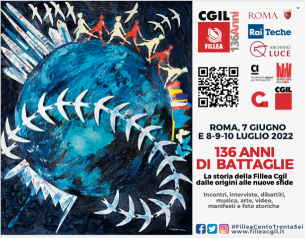 Fillea Cgil, il più grande sindacato delle costruzioni compie 136 anni