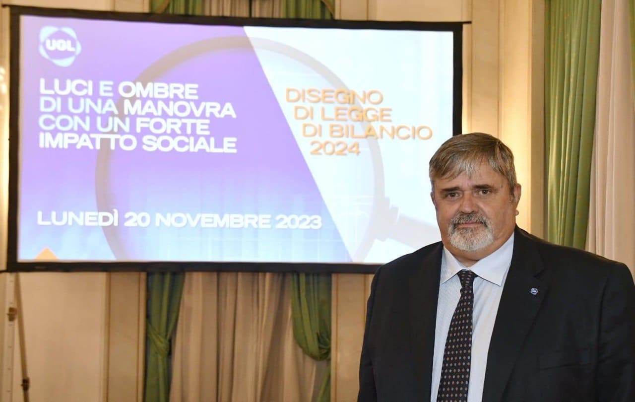 Ugl, a Roma l’evento sul Ddl Bilancio 2024