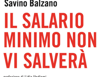 Il salario minimo non vi salverà, di Savino Balzano. Fazi Editore