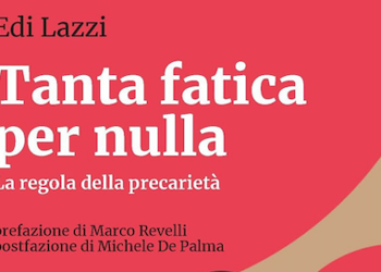Tanta fatica per nulla, di Edi Lazzi. Edizioni Gruppo Abele