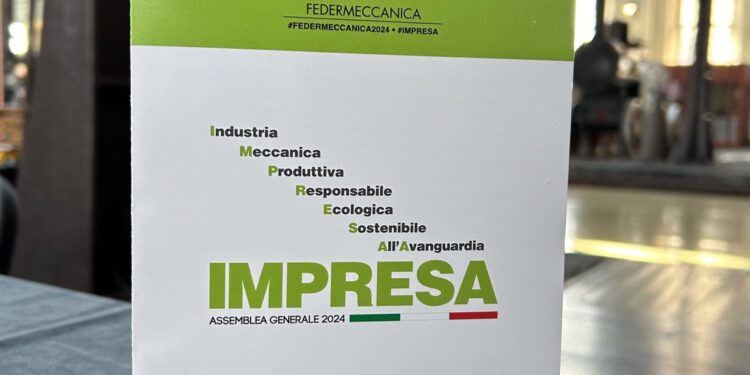 Al via l’Assemblea Generale di Federmeccanica