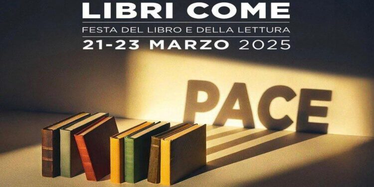 La Pace è il tema di LibriCome 2025. Dal 21 al 23 marzo il Festival letterario di Roma