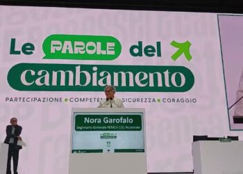 Femca Cisl, Nora Garofalo riconfermata segretaria generale