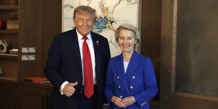 Dazi, “ce l’abbiamo fatta”: accordo Ue-Usa al 15%. Von der Leyen: “è il meglio che potevamo raggiungere”