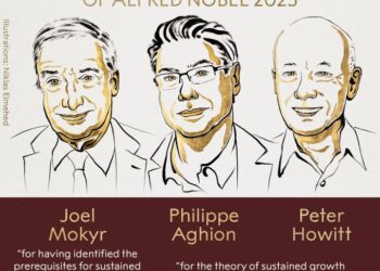 Nobel per l’economia 2025 a Joel Mokyr, Philippe Aghion e Peter Howitt