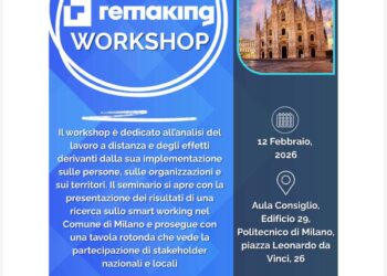 Il Remaking Workshop al Politecnico di Milano dedicato al lavoro da remoto