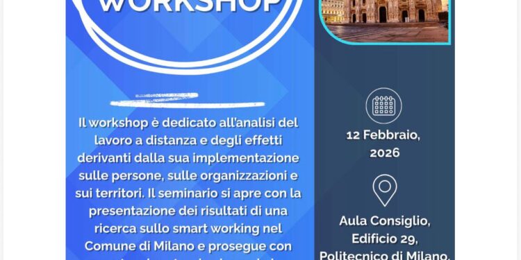 Il Remaking Workshop al Politecnico di Milano dedicato al lavoro da remoto