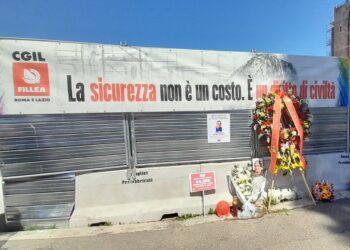 Roma, i sindacati ricordano Octav Stoici travolto dal crollo della Torre dei Conti