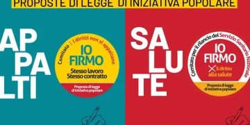 RACCOLTA FIRME PROPOSTE DI LEGGE SU SANITA’ E APPALTI – INIZIATIVE A ROMA