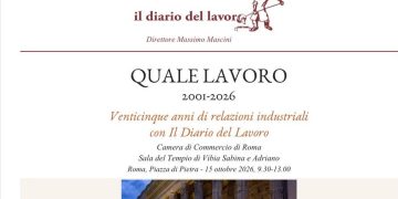 Il diario del lavoro compie 25 anni. Per festeggiarli, appuntamento giovedì 15 ottobre al Tempio di Adriano